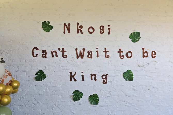 Nkosi's 1st Birthday 6