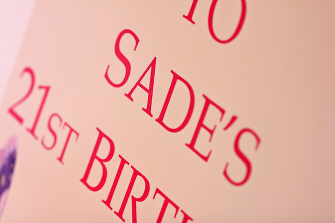 Sade's 21st Birthday 14